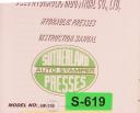 Sutherland-Sutherland HP-100, Press Installation Operations and Maintenance Manual 1999-HP-100-01
